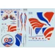 Decals for 1/72 Dassault Mirage 2000N The Complete Set