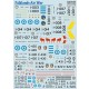 1/72 Falklands Air War Argentina Water-slide Decal