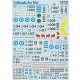 1/72 Falklands Air War Argentina Water-slide Decal
