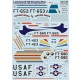 Decals for 1/72 Lockheed F-80 Commanding Office Mounts: USA & Europe Part 2