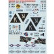 Decals for 1/72 Boeing B-52 Stratofortress Operation Desert Storm