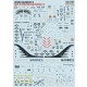 Decals for 1/72 McDonnell Douglas AV-8B Harrier, Units operation Iraqoi Freedom I-VI