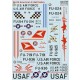 Decal for 1/72 North American F-86D Sabre