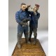 1/16 Historical Figure - 110 mm Rumpler IV Pilot and Mechanic Great War (2 figures)
