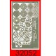 1/32 Sukhoi Su-25 Wheel Discs for Trumpeter kits