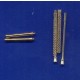 1/32 Messerschmitt Bf 109 E-4 Barrels for Eduard kits (6 Brass parts)