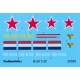 1/32 North American B-25 Mitchell CCCP & Holland Decals for HK Model kits