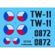 Decal for 1/32 Mikoyan-Gurevich MiG-17 CSSR