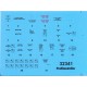 Decal for 1/32 Hawker Hurricaine Stencils