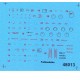 Decal for 1/48 CSAF Mikoyan-Gurevich MiG-17 Stencils