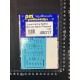 Decal for 1/48 Supermarine Spitfire Stencils