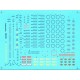1/48 B-24 Liberator Stencils Decal