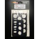 1/35 SdKfz 171 Panther Wheels Mask for Hobby Boss kits