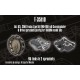 1/35 Sd.Kfz. 250 Tracks Zpw 51-240-160 mit Gummipolster n Drive Sprockets (Early) for Takom kit