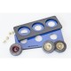 1/35 SdKfz.251 Front Wheels + 1 Spare Wheel (Uncommon Off-road Tread) w/Wheel Mask