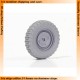 1/35 Kubelwagen Wheels (5pcs w/Off-road Tread Pattern 1) with Wheel Mask