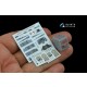 1/72 Su-30MKK Interior 3D Decal for Trumpeter kits (with 3D-printed resin part)