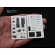 1/32 F-16C Interior Detail Set (on decal paper) for Tamiya Kit