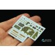 1/32 Mitsubishi J2M3 Raiden Interior 3D Decal for Zoukei Mura kits