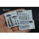 1/32 F-104C Interior 3D Decal for Italeri kits