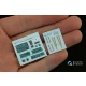 1/48 La-5 Interior Detail Set (on decal paper) for Zvezda Kit