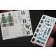 1/48 Yak-130 Interior Detail Set (on decal paper) for Zvezda Kits