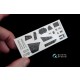 1/48 Mi-24V Nato Black Panels Interior Detail Set (on decal paper) for Zvezda Kit
