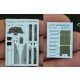 1/48 A-10A Interior Detail Set (on decal paper) for Italeri Kit