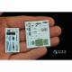1/48 Su-57 Interior Detail Set (on decal paper) for Zvezda Kit