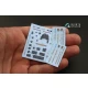 1/48 Junkers Ju 87D/G 3D Printed & Coloured Interior Decal Parts for Hasegawa