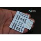 1/48 Focke-Wulf Fw 190 A-8/A-9 (R11) Coloured Interior Decals for Eduard kit