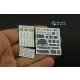 1/48 Bf 110E/F 3D-Printed & Coloured Interior on Decal Paper for Eduard kits