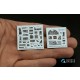 1/48 Buccaneer S.2 early Interior Parts (3D decal) for Airfix kits