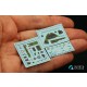 1/48 F6F-5 Hellcat Coloured Interior Detail Parts for Eduard kits
