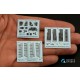 1/48 Mitsubishi F-2B Coloured Interior Detail Parts for Hasegawa kits #Small