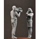 1/48 Modern Cameraman and Female Reporter (2 figures)