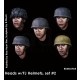 1/35 Head w/FJ Helmets set #2 (5pcs)