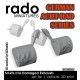 1/35 Sdkfz.234 Series Dented Mufflers