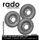 1/35 Sdkfz.234 Late War Wheels, Mixed Type
