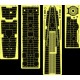 1/350 IJN Tama 1944 Deck (Pressing fixture of linoleum) Upgrade Set for Aoshima #044223