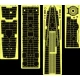 1/350 IJN Tama 1944 Deck (Pressing fixture of linoleum) Upgrade Set for Aoshima #044223