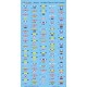 1/700 IJN Signal Flags of Fleet Formation