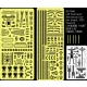 1/700 IJN Destroyer Shiratsuyu Detail-up set for Fujimi kit (3 PE sheets + 5 Barrels)