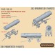 1/48 F-16 Turbo Jet Engine F100-PW-229 with Trailer for Tamiya kit