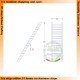 1/35 Wooden Ladder (h: 6.3mm, D:32.5mm, Height:97mm) 2pcs