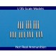 1/35 German 20mm Ammo Set for KwK 30/38 (9 Ammo Heads+12 Shells)