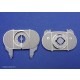1/24 Hawker Typhoon Radiators Complete set  for Airfix kit
