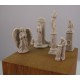 1/16, 1/35, 1/72 Small Statues and Pedestals Set (5 statues and 2 pedestals)