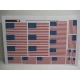 1/35 WWII American Flags (Printed on real cotton sheet)