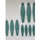 Palm Leaves Type 1 - (24pcs in 3 different sizes w/straight wire)